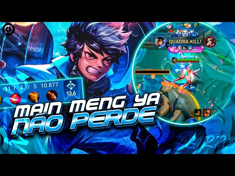 MENG YA NÃO PERDE SE CHEGAR O LATE GAME! │HONOR OF KINGS