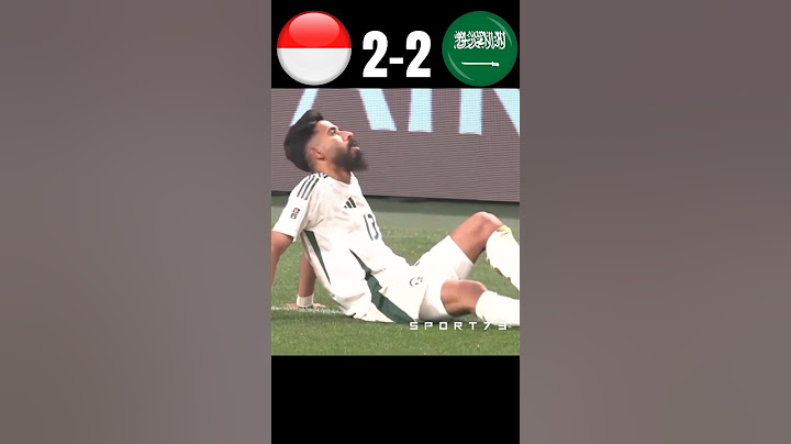 Indonesia VS Arab Saudi🔥 World Cup Qualifiers Imajinary #shorts#indonesia#football