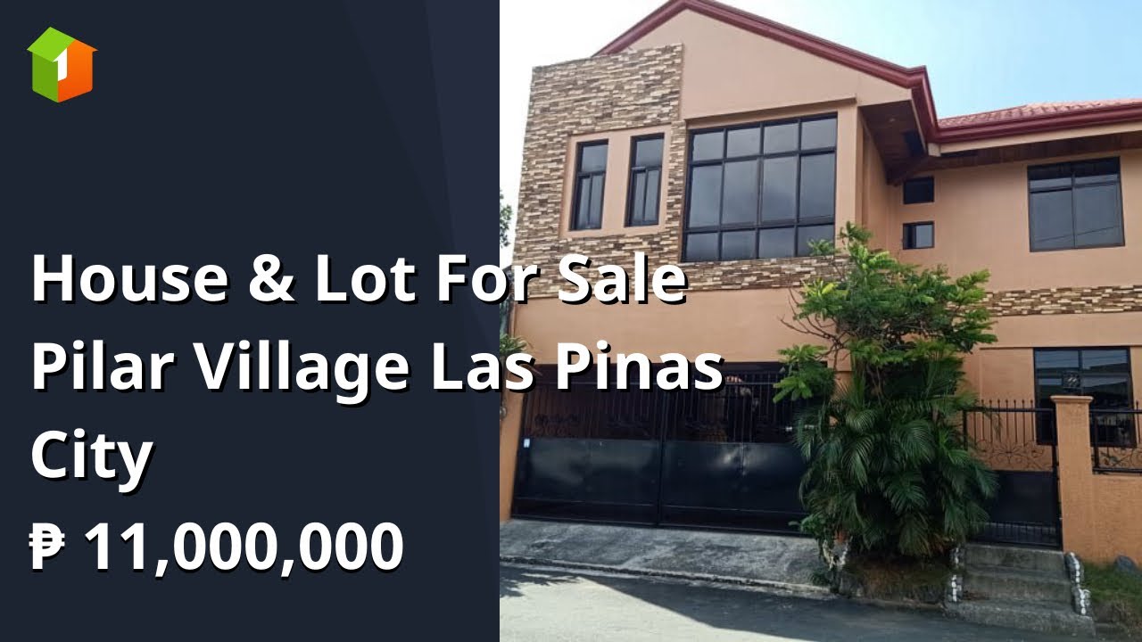House & Lot For Sale Pilar Village Las Pinas City YouTube