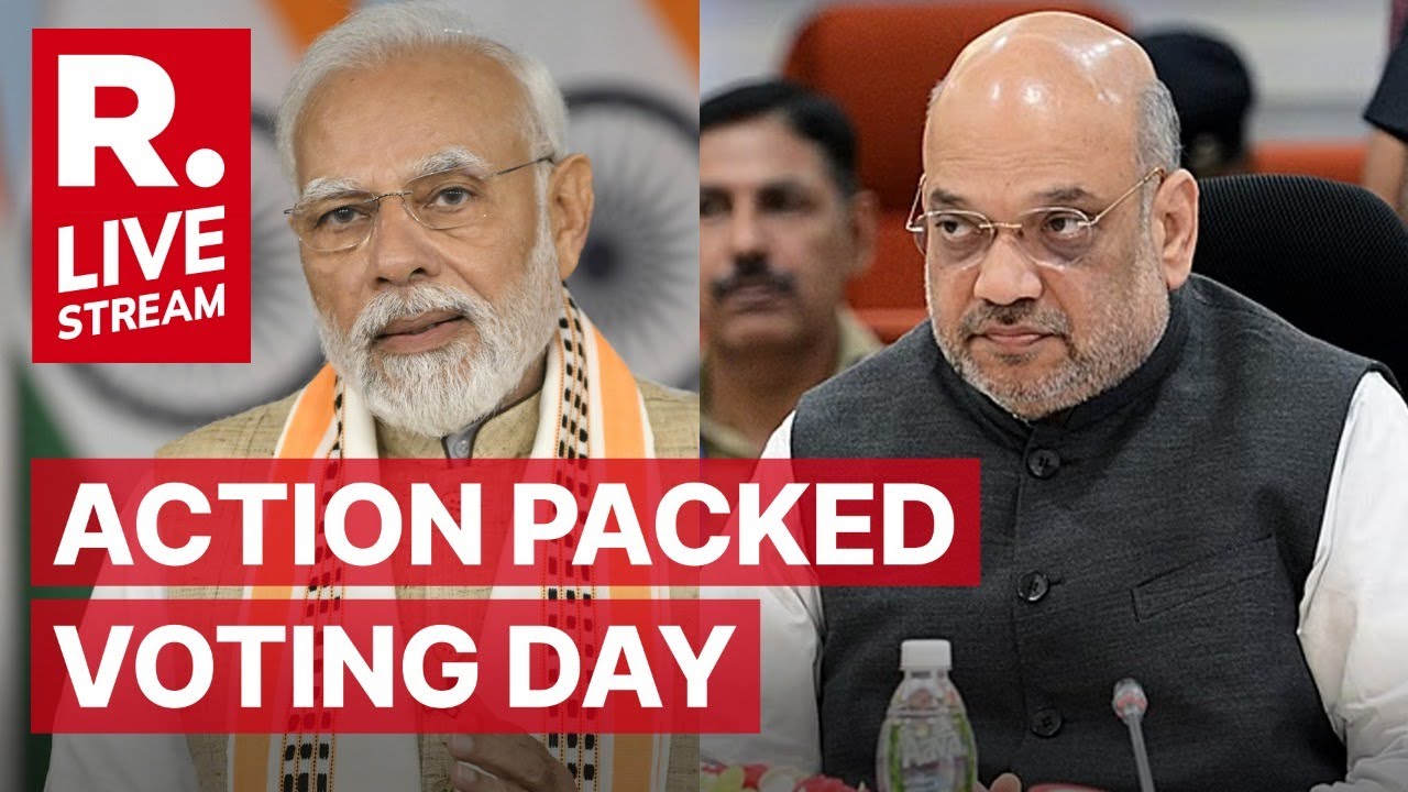 LIVE: PM Modi Casts Vote In Gujarat Polls | Mainpuri Lok Sabha Bypoll ...