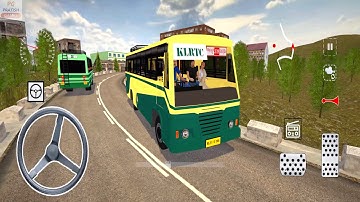 KSRTC Bus Accident in Bharat Bus Simulator Android Gameplay | Bus Ka Game | Bus Simulator Indonesia