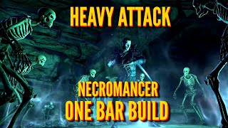 Heavy Attack Necromancer One Bar PVE Oakensoul Build (Firesong DLC) screenshot 5