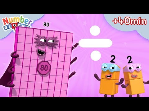 Number Magic Division | Learn to count challenge for kids | 12345 - Learn to divide | Numberblocks