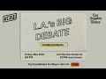 L.A.'s big debate — Homelessness