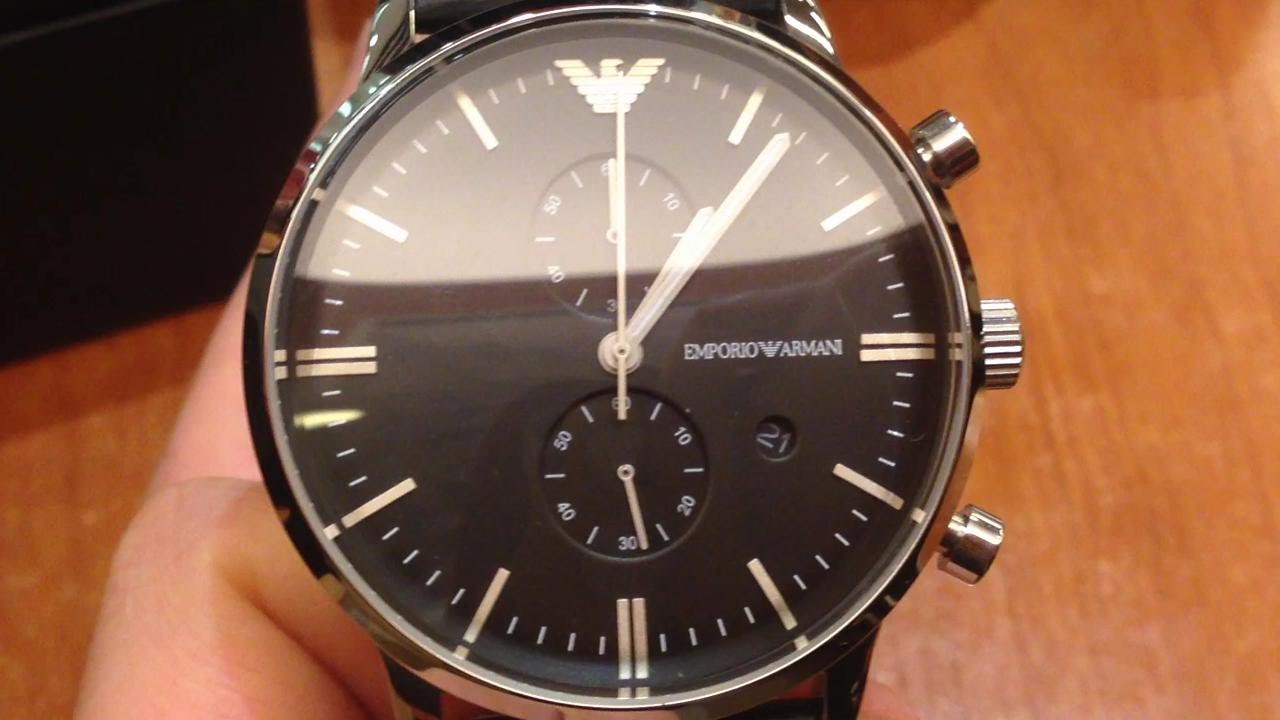 Emporio Armani AR 0397 - YouTube