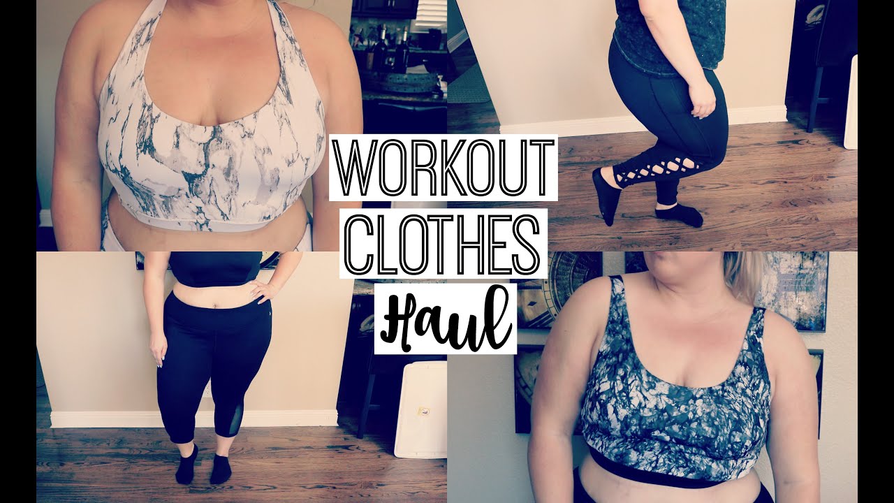 Cute Plus Size Workout Clothes! Try on Haul YouTube