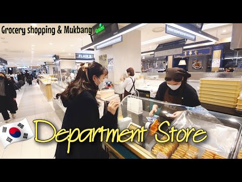 Download Seoul Vlog-Lotte Department Store: grocery/snack shopping & MUKBANG at food corner | WITH CHOI MOMMY