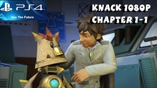 Knack Gameplay Chapter 1-1 His Greatest Creation - Opening 1080P HD PS4
