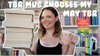 TBR prompt mug chooses my may reads  | may hopefuls |