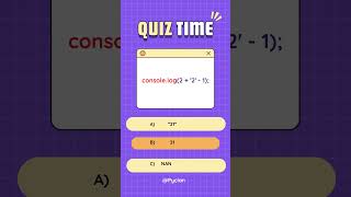 javascript Quiz