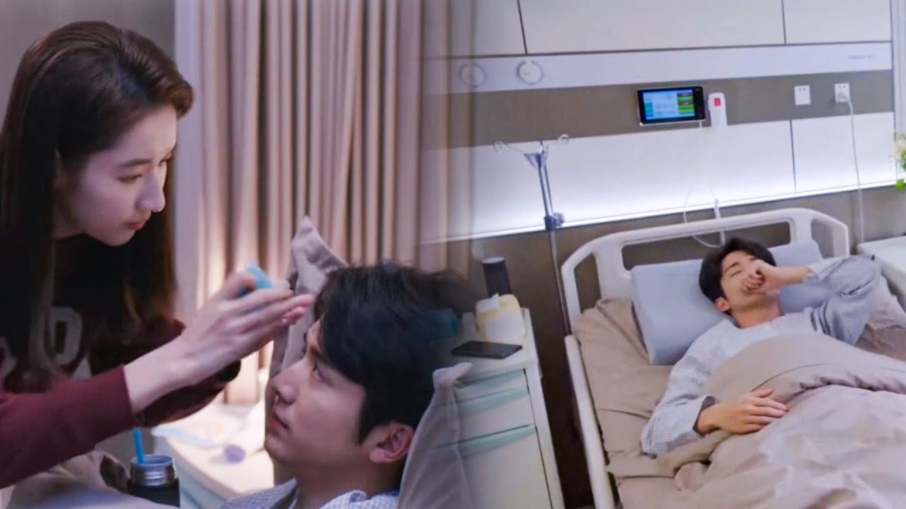 🥰蔣時延生病秒變黏人精，抱著唐漾手臂不撒手，委屈巴巴求哄睡！#王玉雯 |舍不得星星