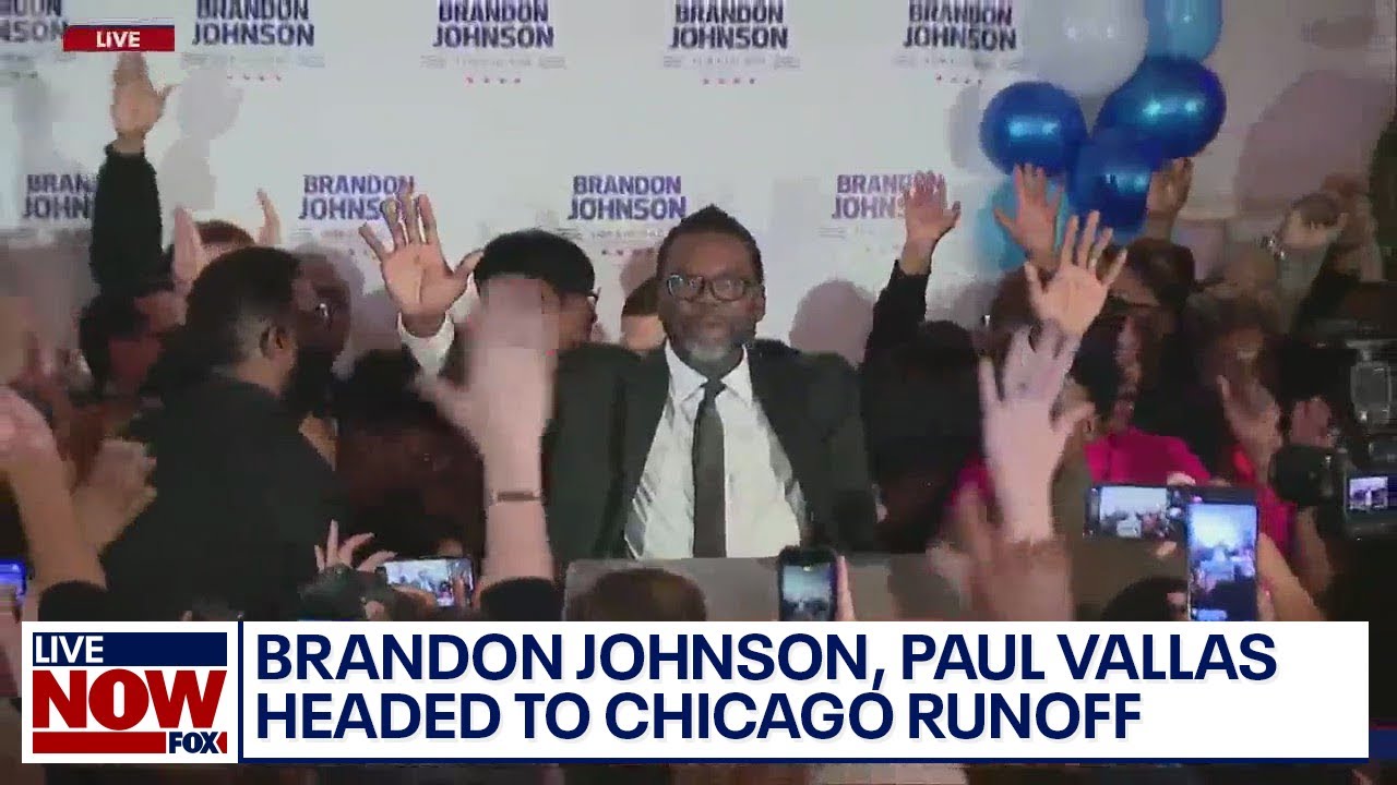 Brandon Johnson wins closely contested Chicago mayor's race