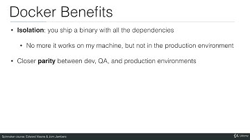 Continuous Deployments using Spinnaker on AWS and Kubernetes : Introduction to Docker