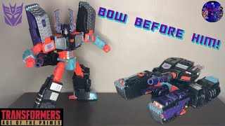A PEAK REPAINT! | AGE OF THE PRIMES MEGAZARAK! (Transformers Figure Review) 