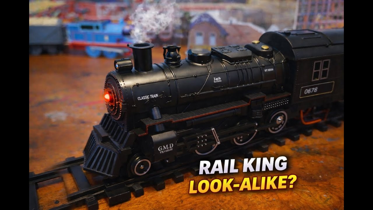 Джейк получил новый набор железной дороги на Рождество! 🎄🚆 | Распаковка и сборка