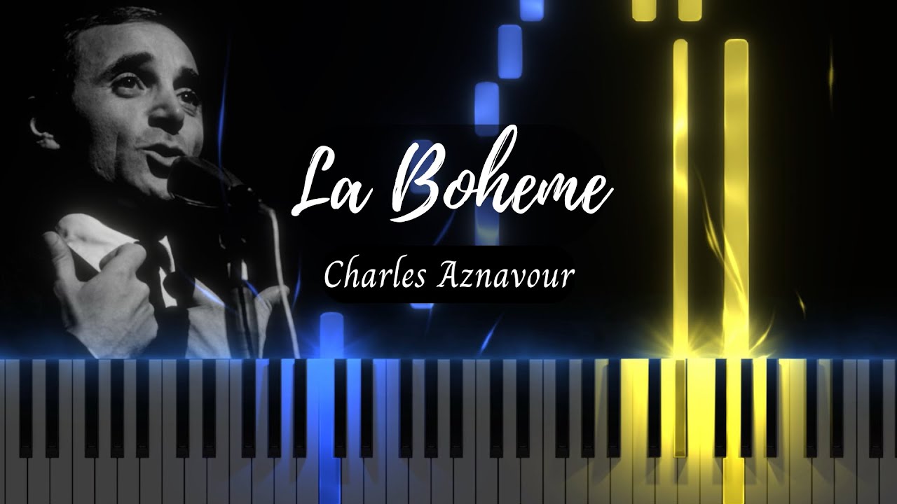 #11 La Boheme - Charles Aznavour | Piano Tutorial | 50 Notaneri Girq