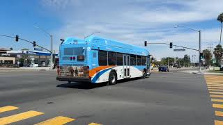 OCTA Gillig Bus Route 38 Eastbound Short Ride