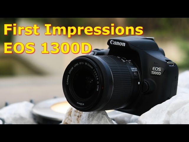 早い者勝ち❤️Canon EOS 1300D（ X80）❤️Wi-Fi搭載✨一眼レフ Canon EOS 1300D - Quick Review and My First Impressions - YouTube