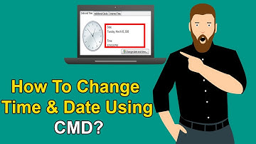 How to change update Time and Date using Command Prompt  🔥Time & Date setting using cmd 🔥