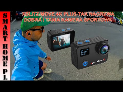 xblitz move 4k plus-tak nagrywa dobra i tania kamera sportowa