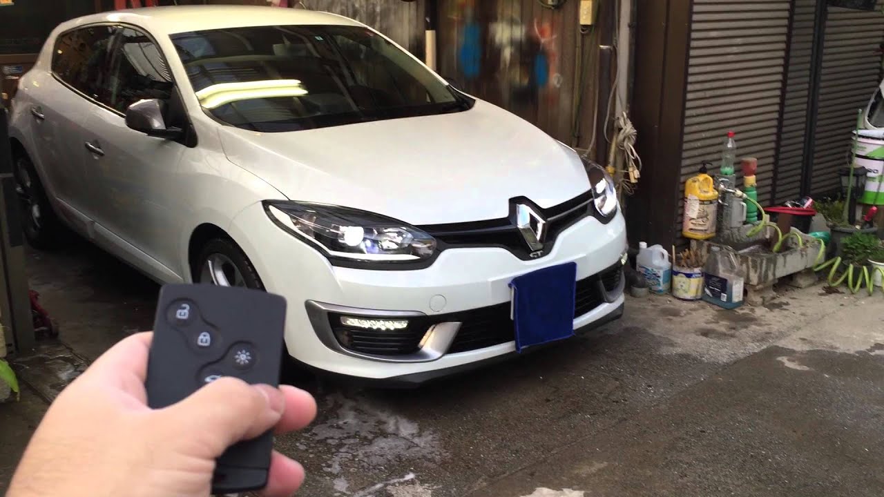 Renault Megane3 メガーヌ Gt2 カードキーの作動 Youtube