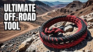 Weathertech Kinetic Recovery Rope: The Red/Black Power for Off-Roading!