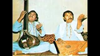 Thumri Jhinjhoti (Thaat Khamaj) ~Nadiya Kinare Mora Gaoon -by Ustad Salamat Ali Khan
