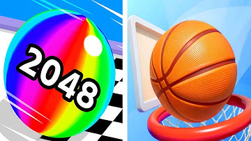 Ball Run 2048 🆚 Bounce Dunk | Insane Mobile Games Face Off!