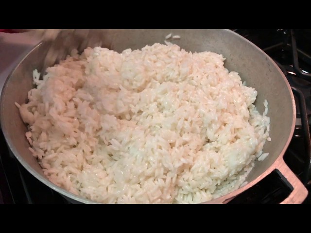 How to make white rice in a Caldero (rice pot) 