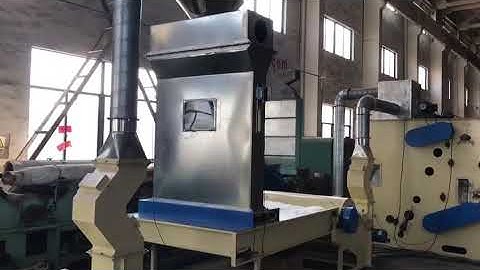 WJM-3 thermo bonded wadding production line with electrical oven