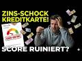 Zins-Schock Kreditkarte: Warum du SOFORT umschulden musst!