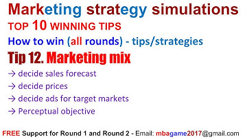 Markstrat Tip 12 - How to win Markstrat  Round 1-10 -  Top 10 winning tips   Round 1 to 10