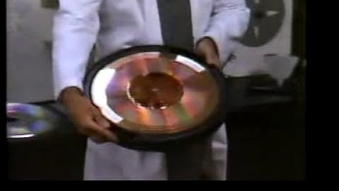 RCA Selectavision VideoDisc Player and Disc Manufacturing