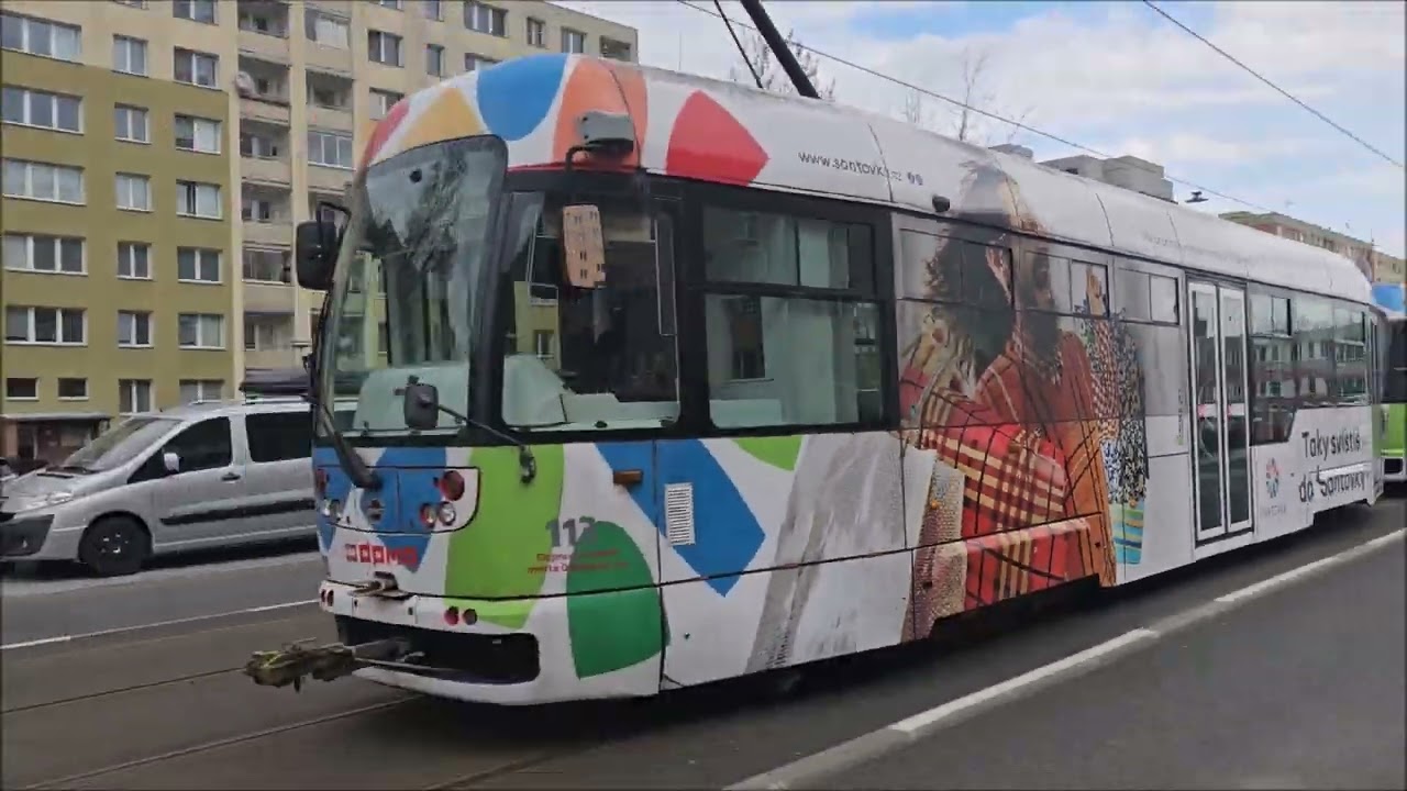 184 - Olomouc, Czechia: Trnkova to U Kapličky Tramway Extension on Tuesday 18th April 2023