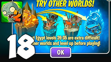 Plants vs. Zombies 2 - Mobile Gameplay Walkthrough Part 18 (iOS, Android)