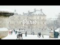『パリ便り』初雪のパリ❄️Cinematic VLOG｜海外生活vlog｜パリ｜4K｜The First Snow in Paris