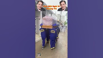 Vĩnh biệt nghệ sĩ Thương Tín con xin tạm biệt chú lần cuối Nam mô a di đà phật #shorts