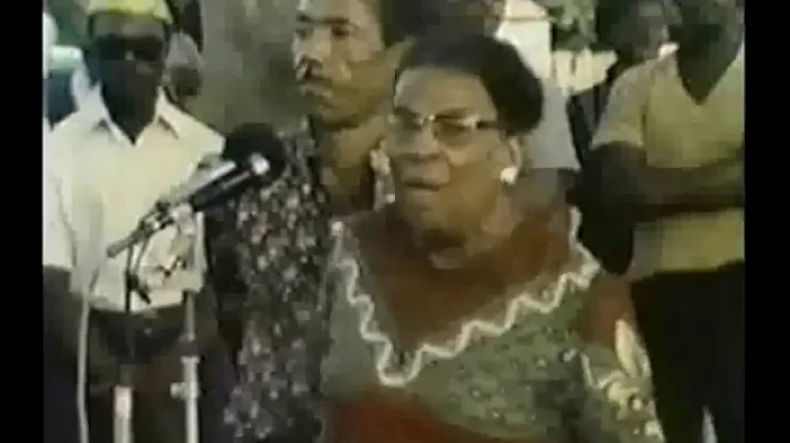 Amy Jacques Garvey speaking