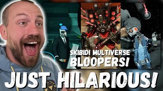 JUST HILARIOUS!!! Skibidi Toilet Multiverse ALL BLOOPERS 034-036 (REACTION!!!)