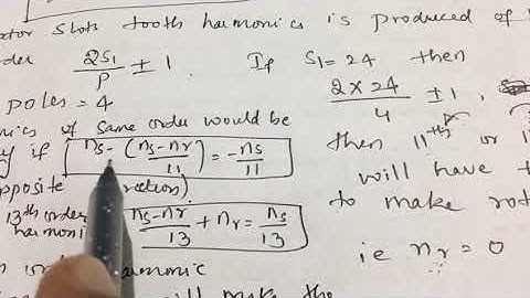 7-Crawling and Cogging in 3-Phase Induction motor