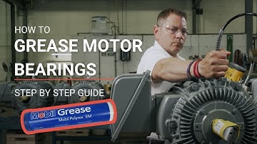 How to Grease your Electric Motor Bearings