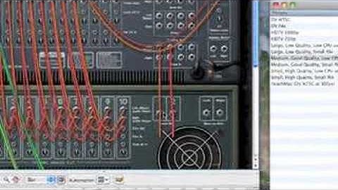 Using CV wiring in Reason --  Part 1