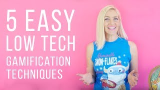 Celebrity Five Easy Low Tech Gamification Techniques | Katie Patrick Profile