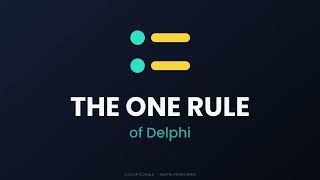 One Line That Changes Everything in Delphi (Gr10–12)