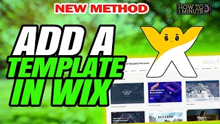 How to add a template in wix 2024