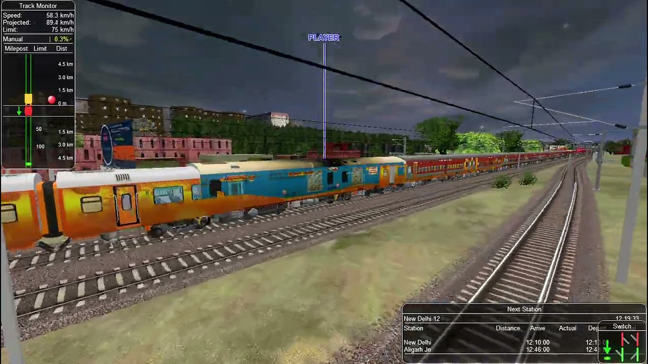 AZAB GAZAB TRAIN VIDEO SERIES PART 1 MSTA TRAIN SIM PC