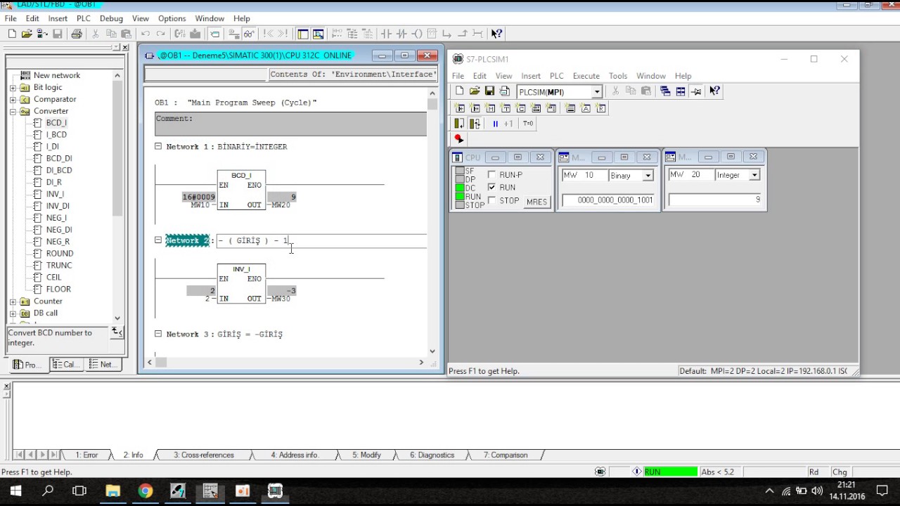 Simatic Manager Converter kullanımı - YouTube