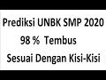 Prediksi UNBK Matematika SMP 2020