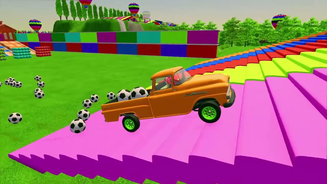 TRANSPORTING ALL VEHICLES CARS, TRUCKS, TRACTORS, FIRE ENGINE WITH TRAIN! Farming Simulator