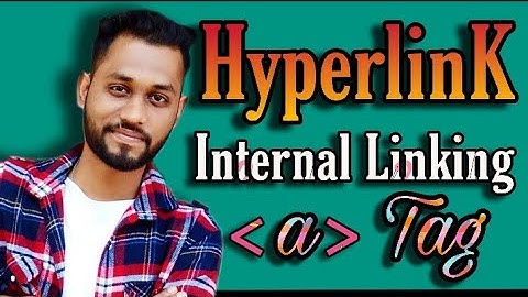 Internal Linking | How to Create links within same web page | in Hindi